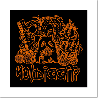 No Diggity - Happy Happy Halloween Posters and Art